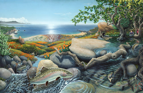 A Steelhead's Journey (click for enlargement)